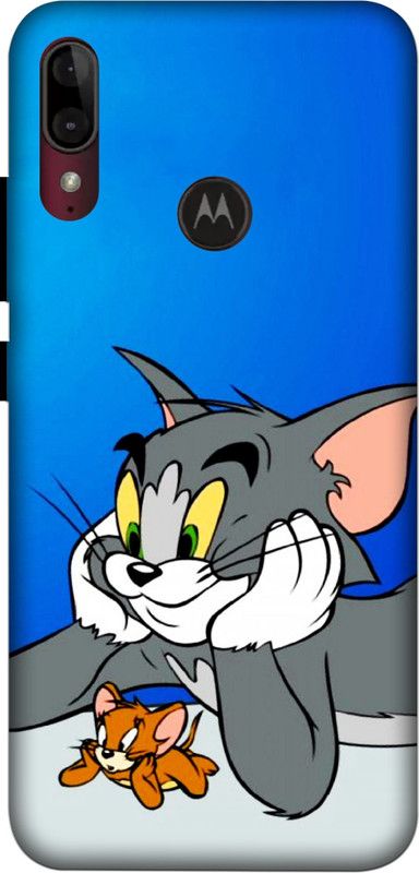 Power Back Cover for Motorola e6s  (Multicolor, Hard Case)