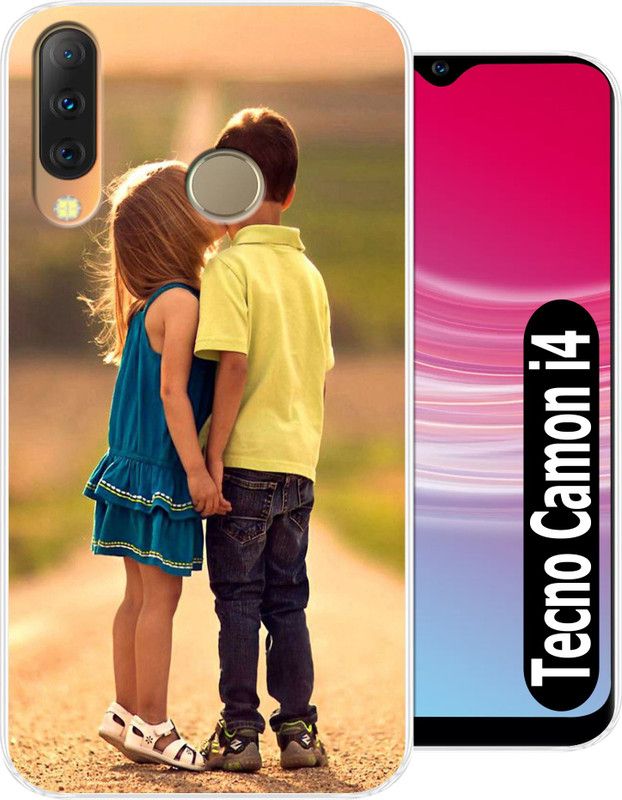 Unitrend Back Cover for Tecno Camon I 4  (Multicolor, Flexible, Silicon, Pack of: 1)
