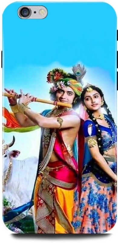 INTELLIZE Back Cover for Apple iPhone 6s Radha Krishna, Lord Krishna, Kanhiya, Krishanji  (Multicolor, Shock Proof, Pack of: 1)