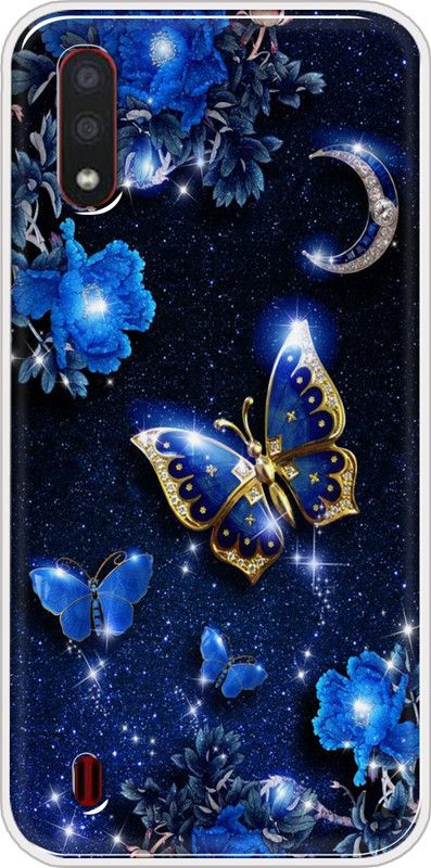 Hansviprint Back Cover for SAMSUNG GALAXY M01  (Multicolor, Grip Case, Silicon, Pack of: 1)