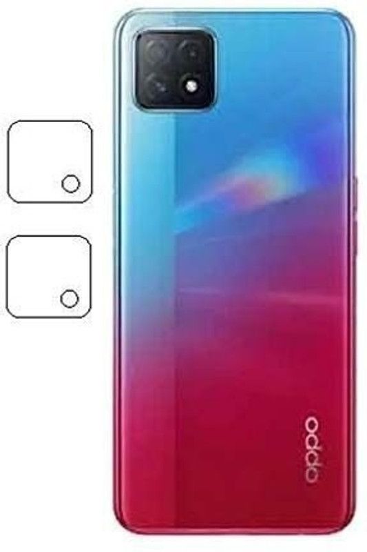 SHAKU Back Camera Lens Glass Protector for OPPO-F17  (Pack of: 2)