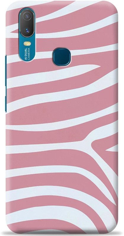 Crafter Back Cover for Vivo Y11  (Pink, Shock Proof, Pack of: 1)