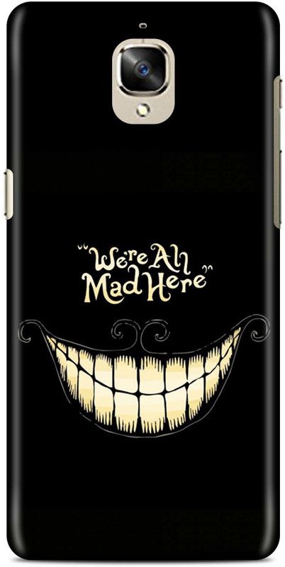 Sankee Back Cover for OnePlus 3T  (Black, Hard Case)
