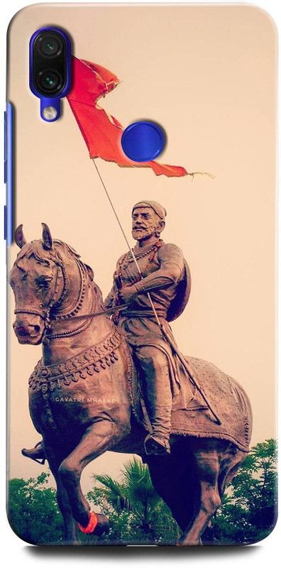 ORBIQE Back Cover for Redmi Note 7S SHIVAJI, CHATRAPATI SHIVAJI MAHARAJ, INDIAN KING  (Multicolor, Hard Case, Pack of: 1)