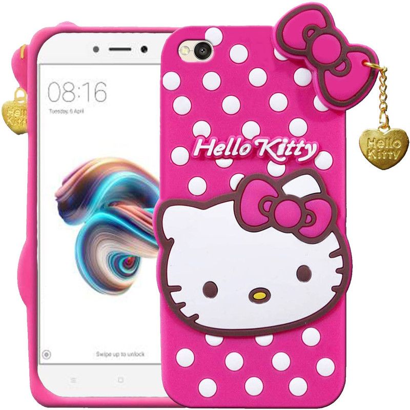 Unirock Back Cover for Mi Redmi 5A  (Pink, Grip Case, Pack of: 1)