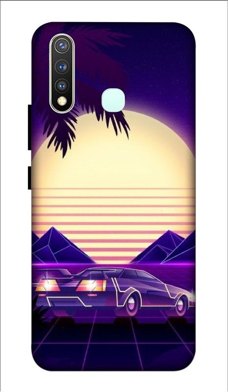 LUCKY MOBI.COM Back Cover for VIVO U20 ( nature wallpaper,sun) PRINTED BACK COVER  (Multicolor, Waterproof)