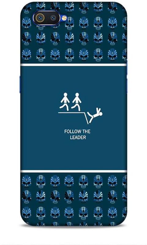 Keviv Back Cover for OPPO A1K  (Blue, White, 3D Case, Pack of: 1)