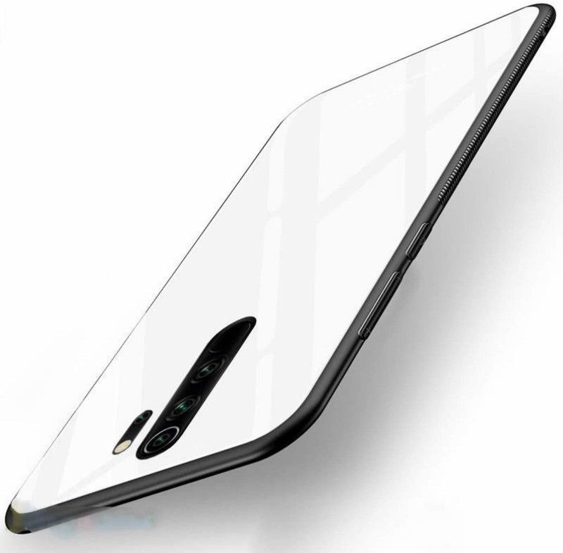 Zybux Back Cover for Oppo Reno 2Z with Silicone Protection, Matte Finish Glass Back Case for Oppo Reno 2Z  (White, Grip Case)