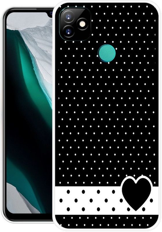 Vaultcase Back Cover for Itel Vision 1  (Multicolor, Dual Protection, Silicon, Pack of: 1)