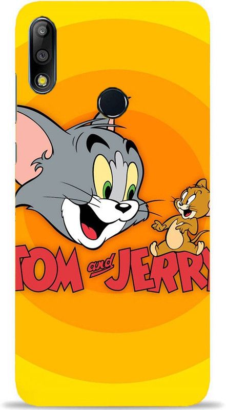 NDCOM Back Cover for Asus Zenfone Max Pro M2 Tom And Jerry Printed  (Multicolor, Hard Case, Pack of: 1)