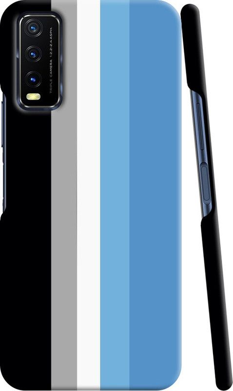 BK Creations Back Cover for Vivo Y20s  (Multicolor, Dual Protection, Pack of: 1)