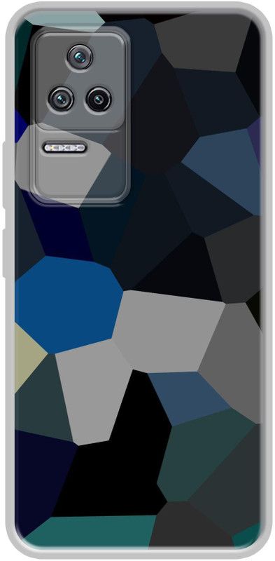 Casotec Back Cover for Poco F4 5G / Mi Redmi K40S 5G  (Multicolor, Flexible, Silicon, Pack of: 1)