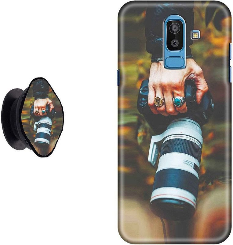 SPBR Back Cover for Samsung Galaxy J8, Samsung Galaxy A6 Plus  (Multicolor, Cases with Holder)