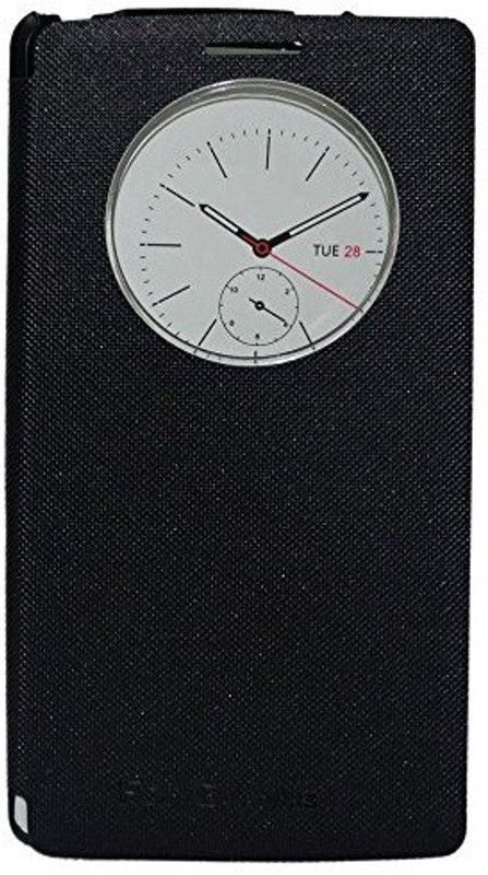 Helix Flip Cover for LG Xcam K580I  (Black, Pack of: 1)