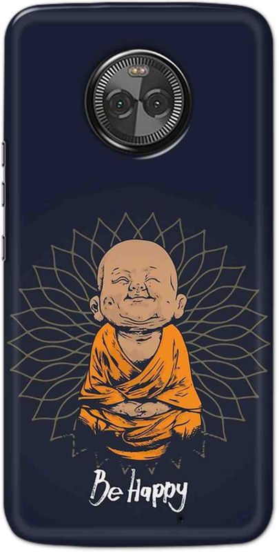 NDCOM Back Cover for Motorola Moto X4 Be Happy Printed  (Multicolor, Hard Case, Pack of: 1)