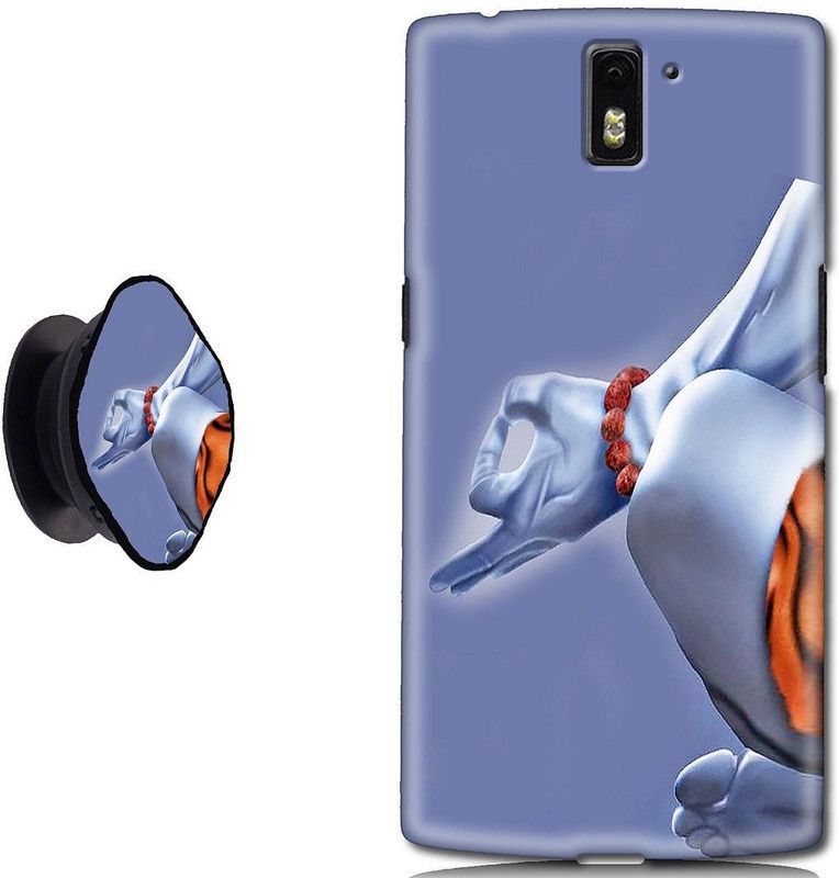 Hello Case Back Cover for OnePlus One  (Multicolor, Cases with Holder, Pack of: 2)