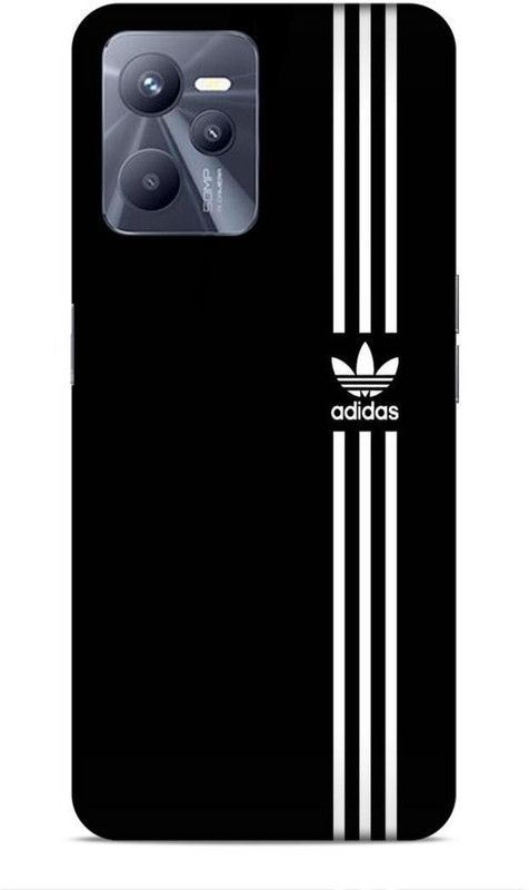 CRAFTARA Back Cover for Realme C35, Realme Narzo 50A Prime  (Black, White)