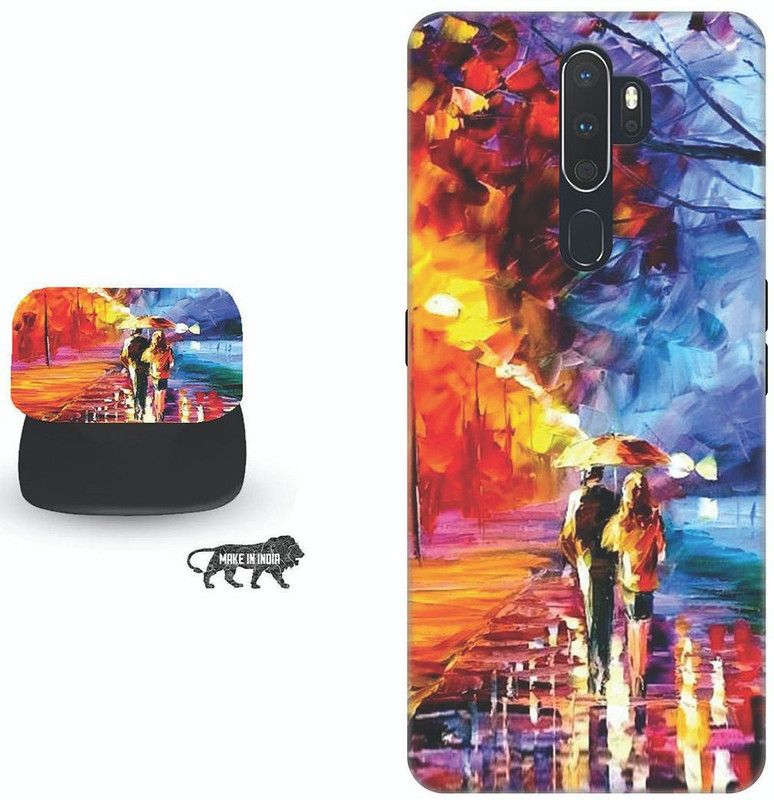 Hello Case Back Cover for Oppo A9 2020  (Multicolor, Cases with Holder, Pack of: 1)