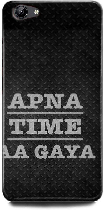 FIKORA Back Cover for OPPO A83 (2018 Edition)/OPPO A83/CPH1729 APNA TIME AA GAYA PRINTED  (Multicolor, Hard Case, Pack of: 1)