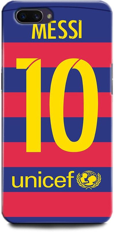 Afterglow Back Cover for Oppo A3s MESSI JERSEY, BARCELONA, FOOTBALL, MESSI, JERSEY  (Multicolor, Shock Proof, Pack of: 1)