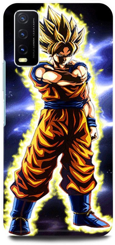 ZIGTOZAG SHOPPE Back Cover for vivo Y12G , V2068, DBZ, DRAGONBALLZ, ANIME, COMIC, GOKU, GOHAN  (Multicolor, Hard Case)