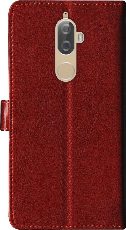 sales express Flip Cover for Lenovo K8 Plus  (Brown)