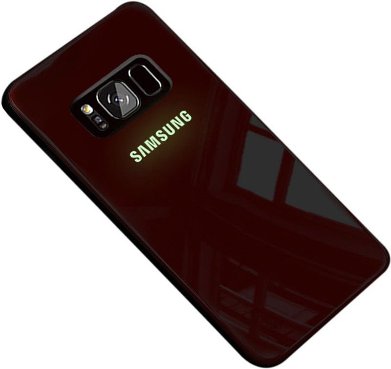 Vaku Luxos Back Cover for Samsung Galaxy S8 Plus Radium Glow Light Illuminated Case  (Red, Shock Proof, Pack of: 1)