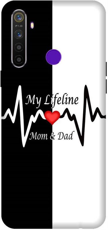 URCHIN Back Cover for Realme 5 pro mom dad, Mom Dad, Mom And Dad, Love, Lifeline, Love, Parents  (Multicolor, Shock Proof, Pack of: 1)