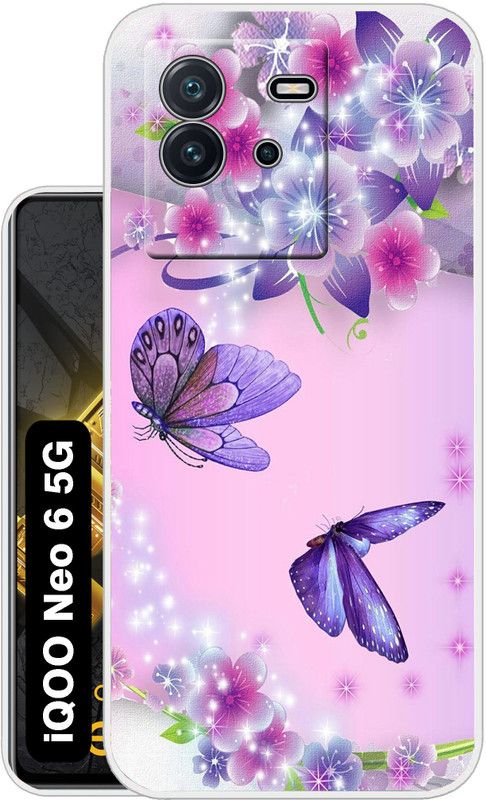 Case Club Back Cover for iQOO Neo 6 5G  (Multicolor, Silicon, Pack of: 1)