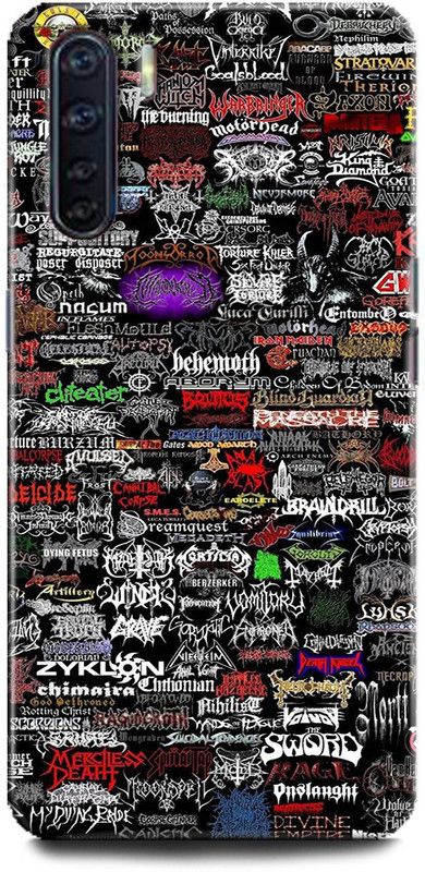 Afterglow Back Cover for Oppo F15 ROCK BANDS, ROCK, BANDS  (Multicolor, Shock Proof, Pack of: 1)