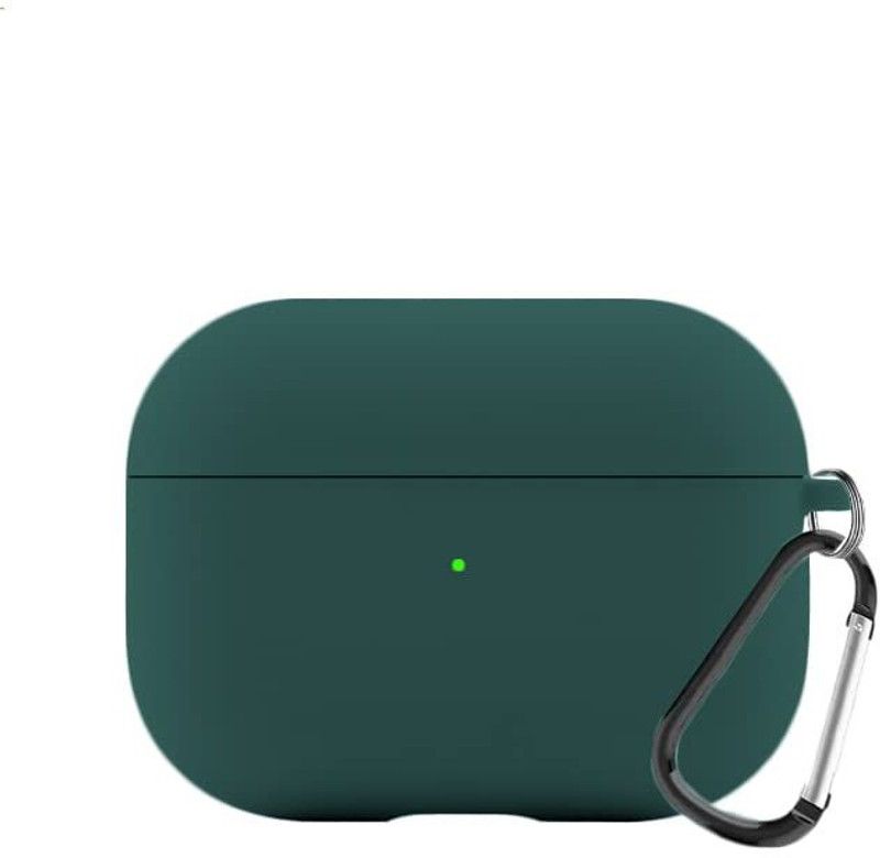 welshfireshop Silicone Press and Release Headphone Case  (GREEN)