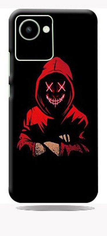 Mclaxa Cross eye Devil Mobile Back Skin, Cross eye Devil, Realme C30 back glass Mobile Skin  (Cross eye Devil Skin With Super Matte Finish)