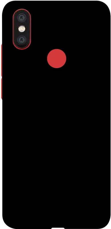 Casotec Back Cover for Mi A2  (Black, Pack of: 1)