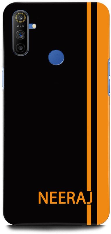 GRAFIQE Back Cover for Realme Narzo 10A RMX2020 NEERAJ, NEERAJ NAME  (Multicolor, Shock Proof, Pack of: 1)