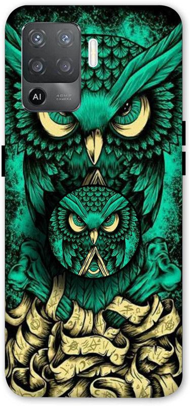NDCOM Back Cover for OPPO F19 Pro  (Multicolor, Cases with Holder, Pack of: 2)