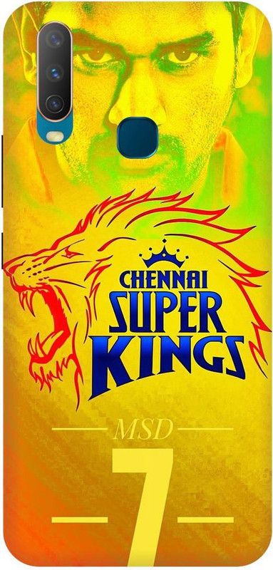 Snapcrowd Back Cover for Vivo U10 MS Dhoni back cover  (Multicolor, Waterproof, Pack of: 1)