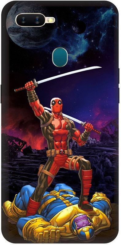 SSMORYA Back Cover for OPPO A7 (Captain America) Printed Back Cover  (Multicolor, Waterproof, Pack of: 1)