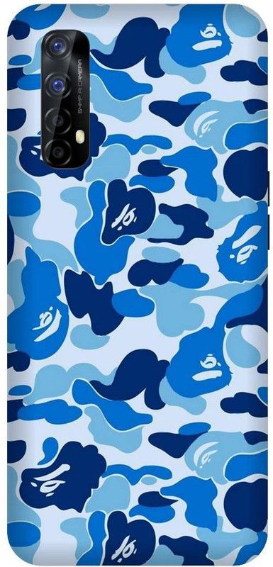 SSMORYA Back Cover for Realme 7, Realme Narzo 20 Pro, Army Dress Multicolour Printed  (Multicolor, Hard Case, Pack of: 1)