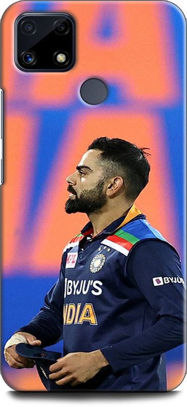 Afterglow Back Cover for Realme C12 VIRAT KOHLI, CRICKET, INDIA, VIRAT, CAPTAIN, PLAYER, SPORTS  (Multicolor, Shock Proof, Pack of: 1)