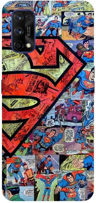 URCHIN Back Cover for Narzo 20Pro Superman, Superman Logo, Wallpaper, Superhero, DC comic, Movie, Comic  (Multicolor, Shock Proof, Pack of: 1)