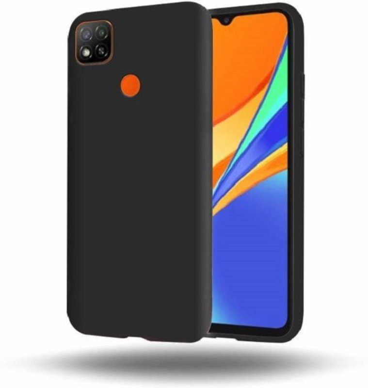 Sarju Back Cover for Redmi 9 2020  (Black, Pack of: 1)