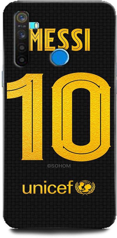 Afterglow Back Cover for Realme 5 MESSI JERSEY, BARCELONA, FOOTBALL, MESSI, JERSEY, FOOTBALL  (Multicolor, Shock Proof)