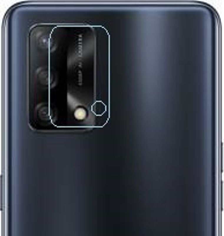 Transparent Back Camera Lens Glass Protector for Bii Oppo F19  (Pack of: 2)