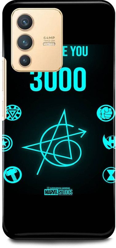 FIKORA Back Cover for Vivo V23 5G , V2130, AVENGERS, AVENGER, COMIC, BOOK, SUPERHEROES  (Blue, Hard Case, Pack of: 1)