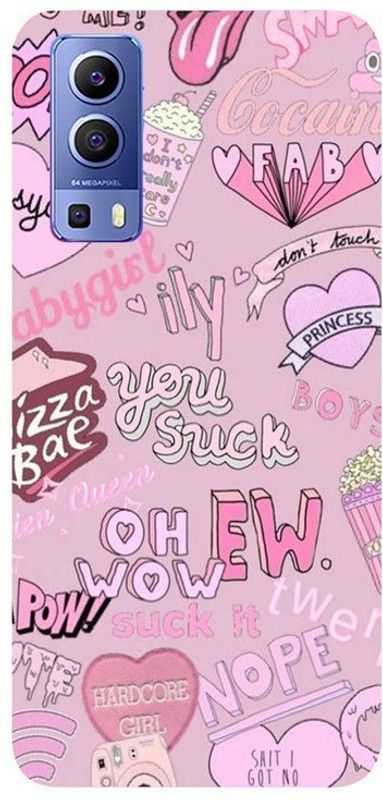 Skyhawk Back Cover for Vivo Y72 Newspaper Print  (Multicolor, Waterproof, Silicon, Pack of: 1)