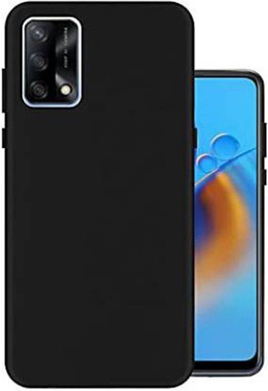 Mobi Socket Back Cover for Oppo A74 5G  (Black, Flexible, Pack of: 1)