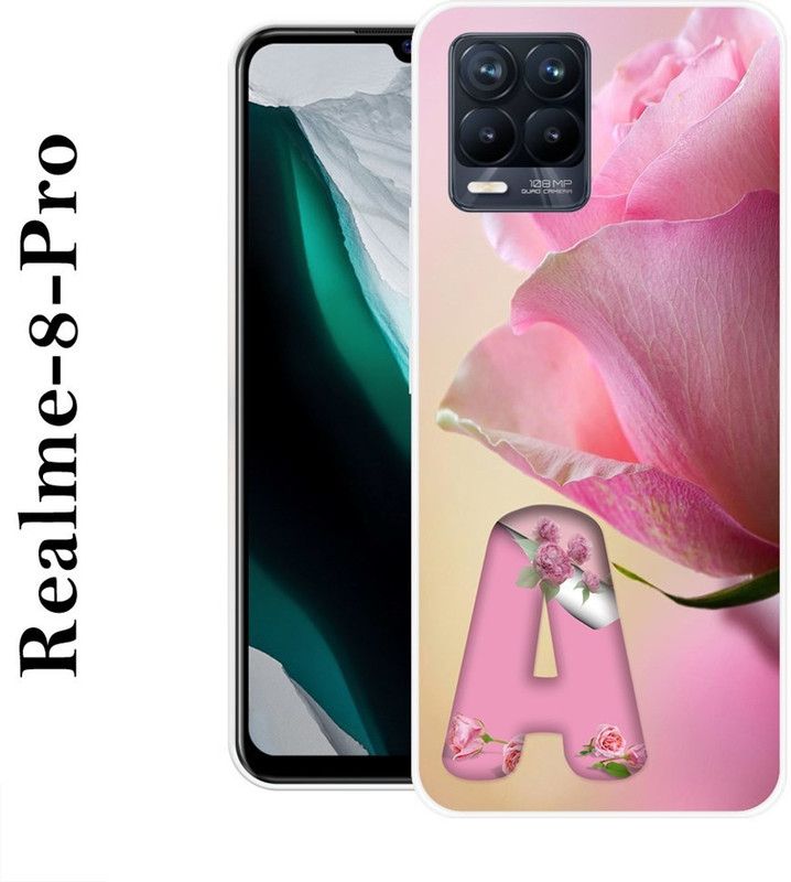 SUPERCASE Back Cover for Realme 8 Pro  (Beige, Pink, Grip Case, Silicon)