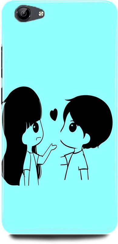 DIKRO Back Cover for vivo V5, 1601, LOVE, COUPLE, LOVERS, BOY, GIRL, VALENTINE, LOVERS  (Multicolor, Hard Case)