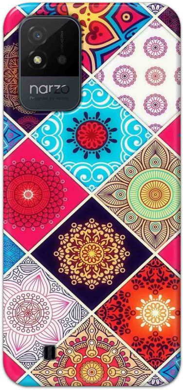 SIDEKICK STOER Back Cover for Realme Narzo 50i  (Multicolor, Anti-radiation, Pack of: 1)