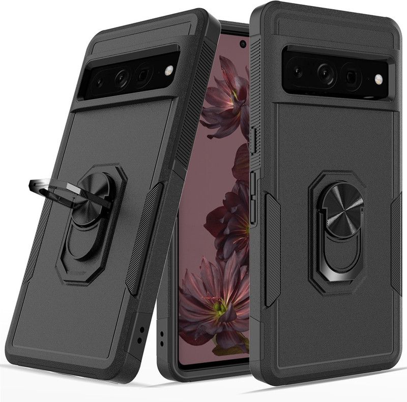 Cubix Back Cover for Google Pixel 7 PRO  (Black, Shock Proof, Pack of: 1)